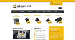 Desktop Screenshot of dekolenboer.nl