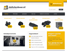 Tablet Screenshot of dekolenboer.nl
